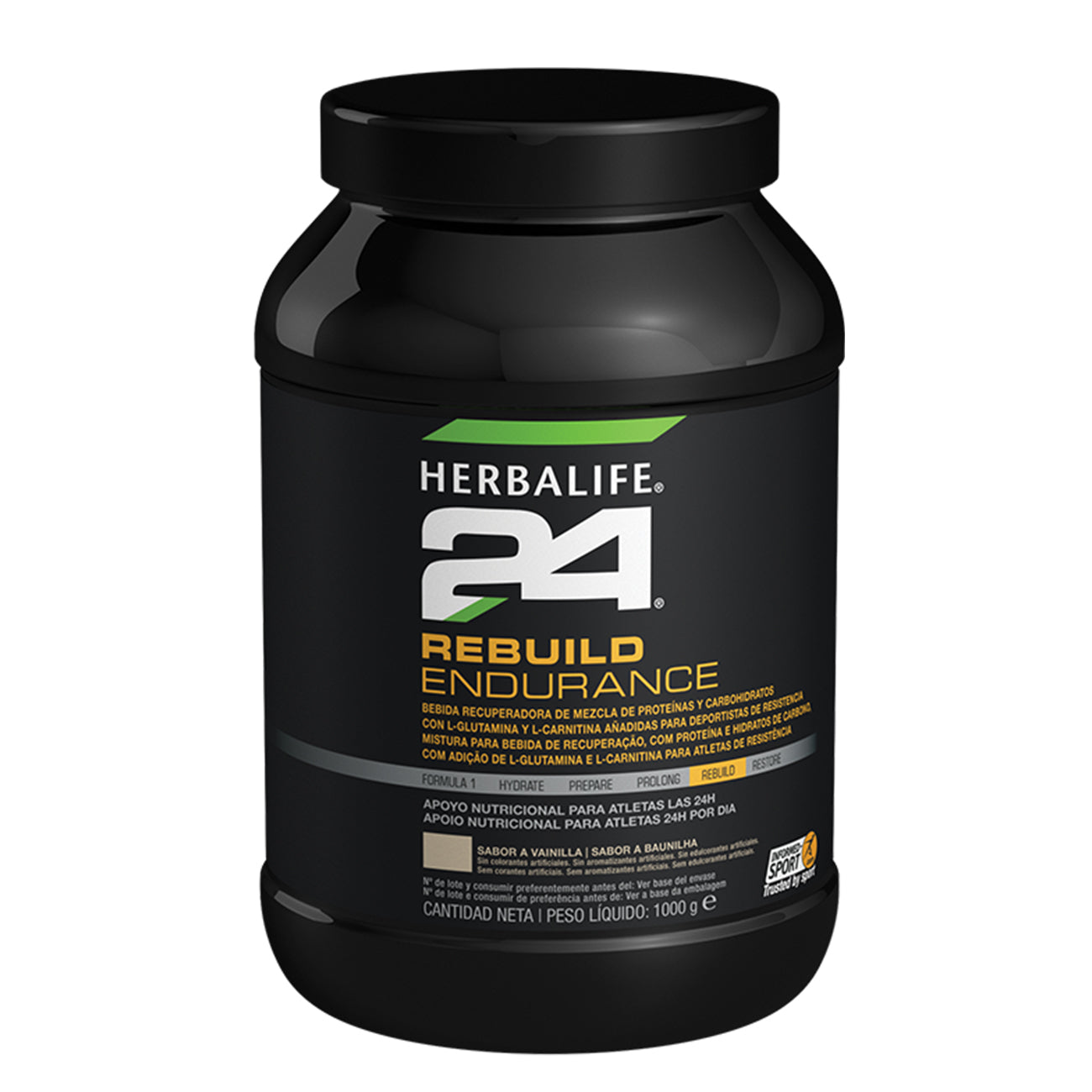 H24 Rebuild Endurance Vainilla 1000 g