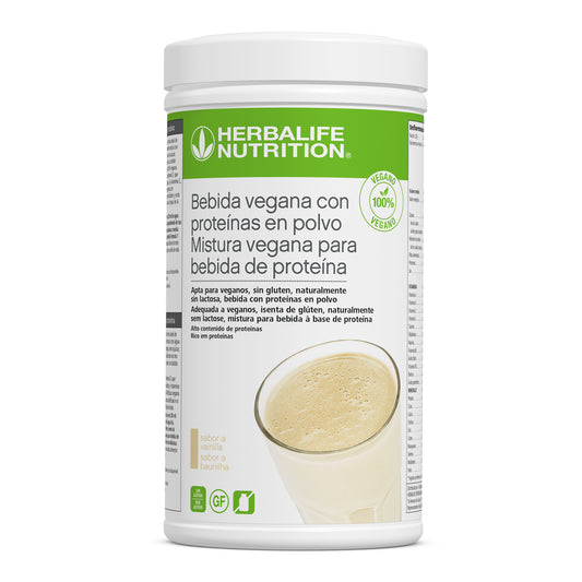 Bebida vegana con proteínas en polvo - 20 raciones Vainilla