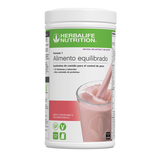 Fórmula 1 Sin - Frambuesa y Chocolate Blanco 500 g