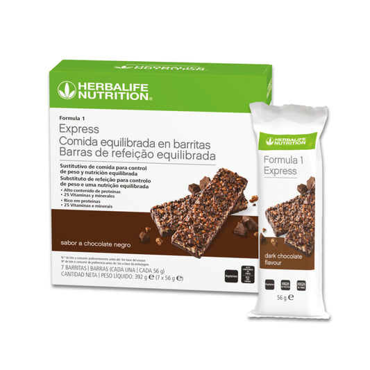 F1 Express Chocolate Negro Paquete 7 unidades